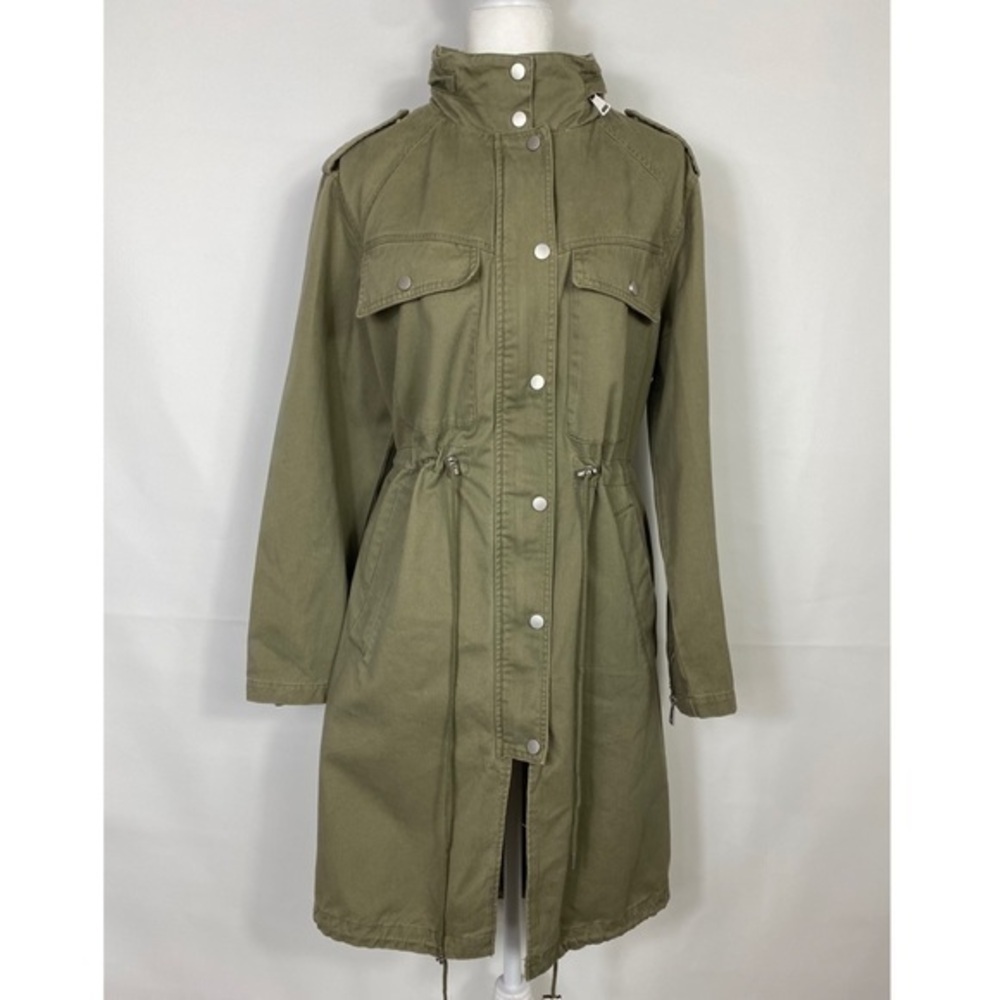 7 For All Mankind Green Jacket